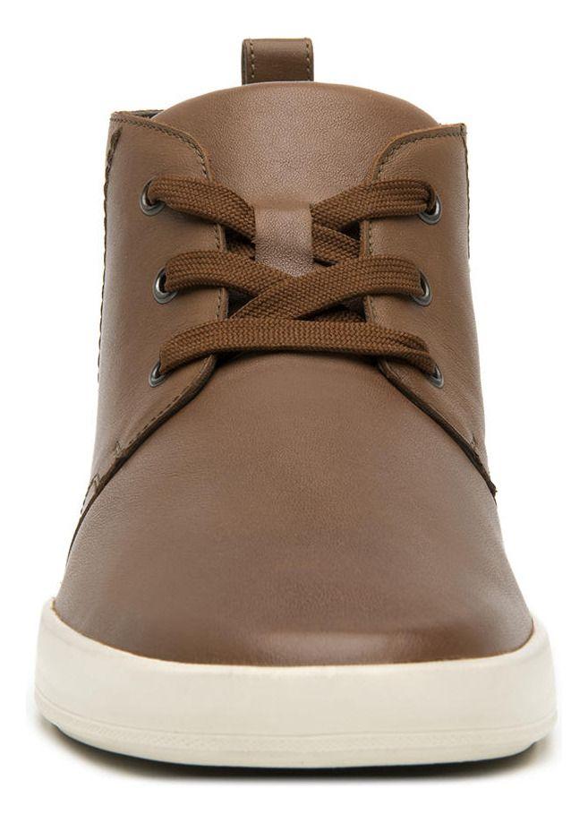 Zapatilla Hombre Creta 412405 Café Flexi-3
