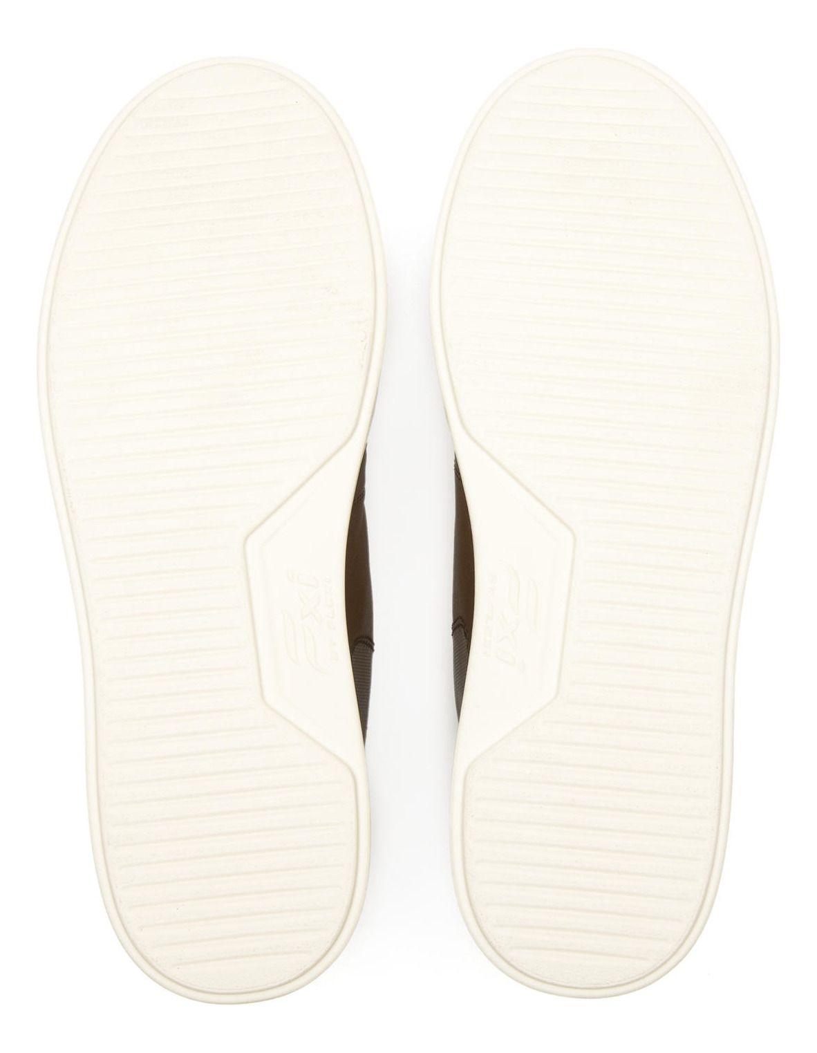 Zapatilla Hombre Creta 412405 Café Flexi-4