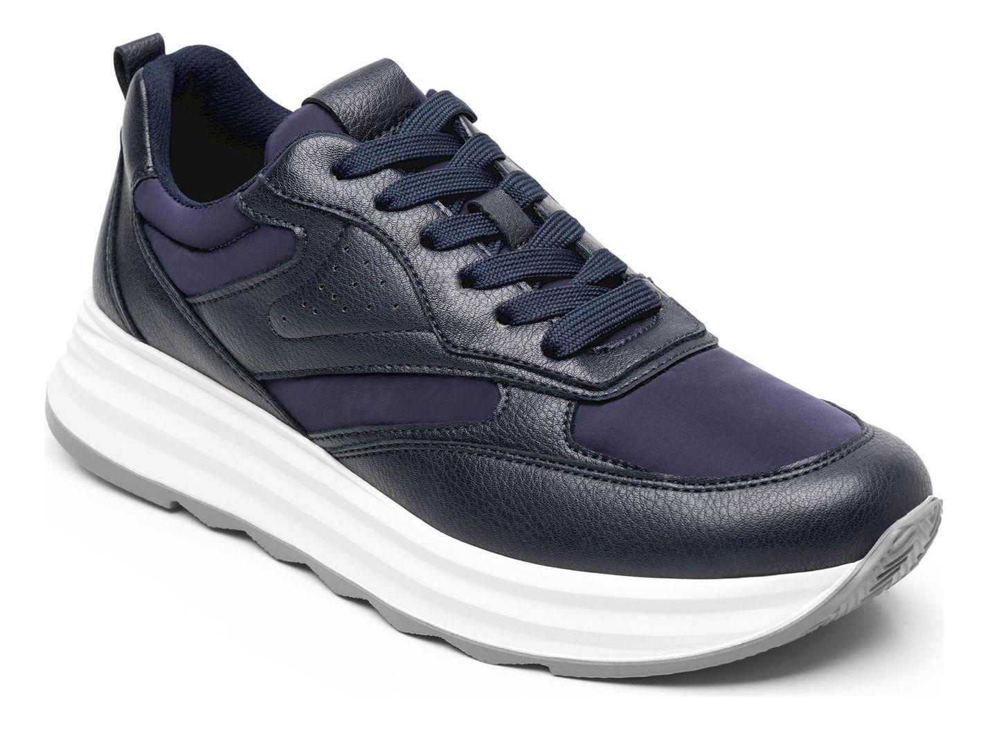 Zapatilla Mujer Nat 127102 Azul Marino Flexi-1