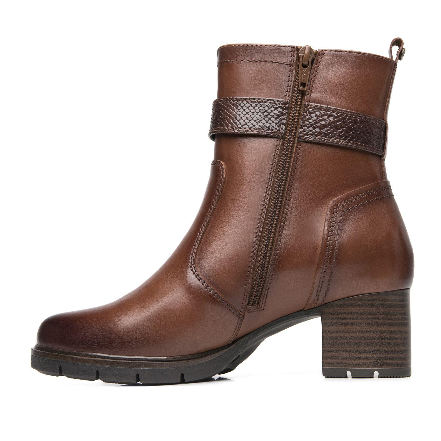 Botin Mujer Lavi 132501 Cognac Flexi-2