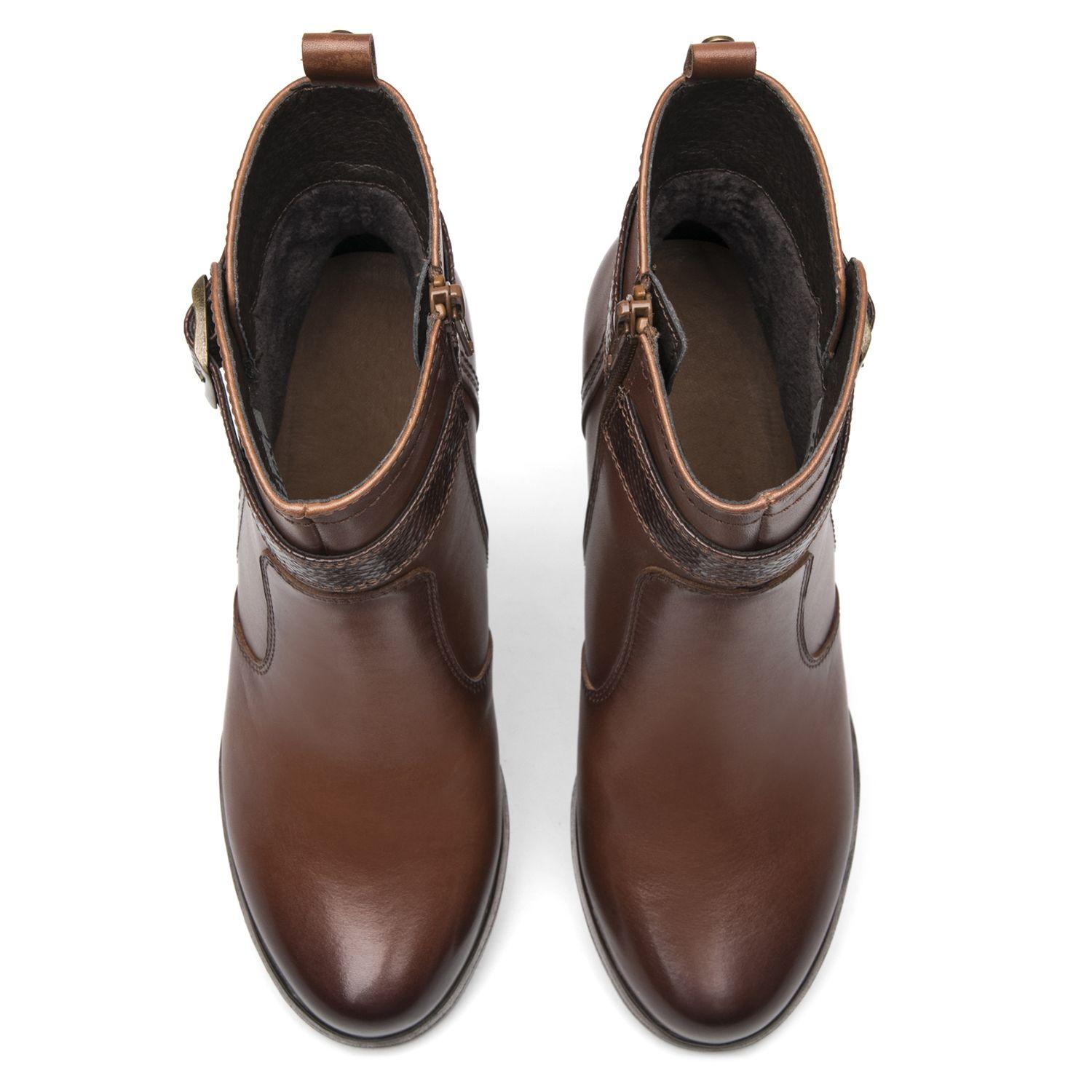 Botin Mujer Lavi 132501 Cognac Flexi-7