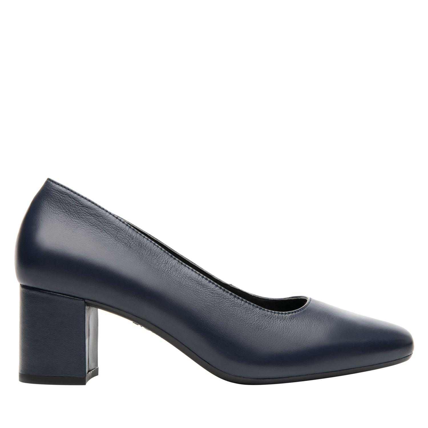 Zapato Mujer Cuero Marione Azul Mar Flexi-0