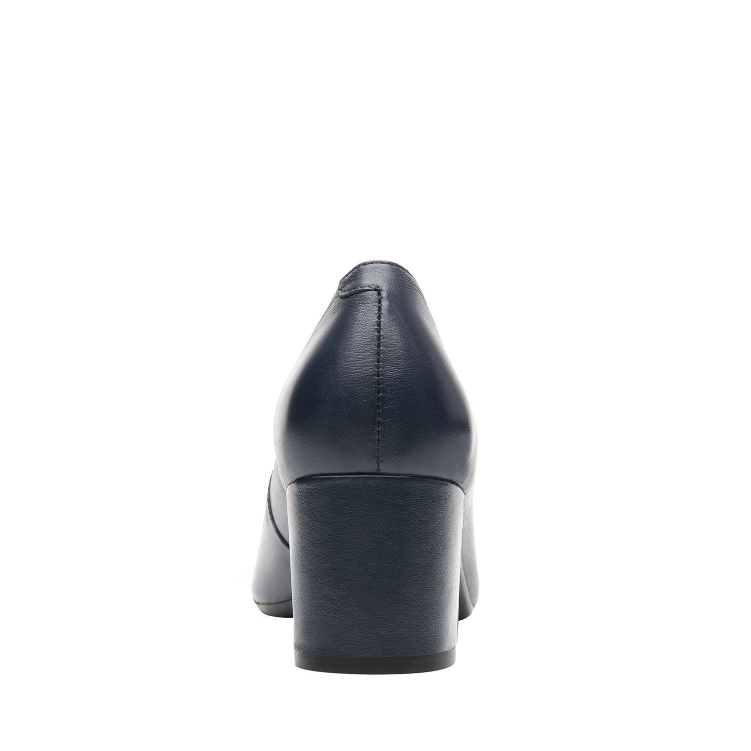 Zapato Mujer Cuero Marione Azul Mar Flexi-4