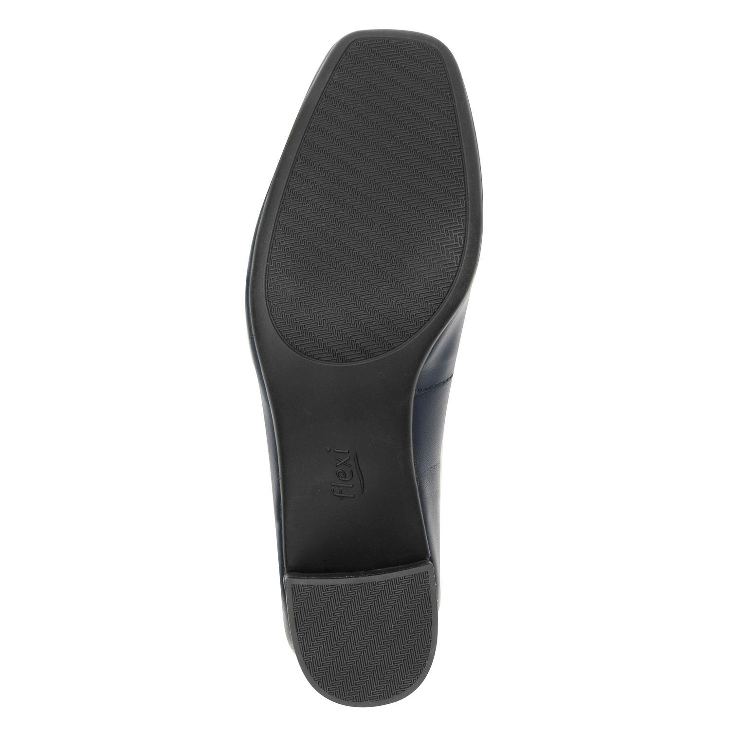 Zapato Mujer Cuero Marione Azul Mar Flexi-6