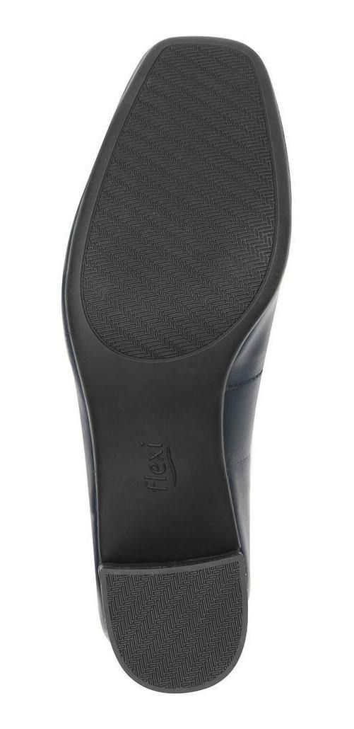 Zapato Mujer Cuero Marione Azul Mar Flexi-6