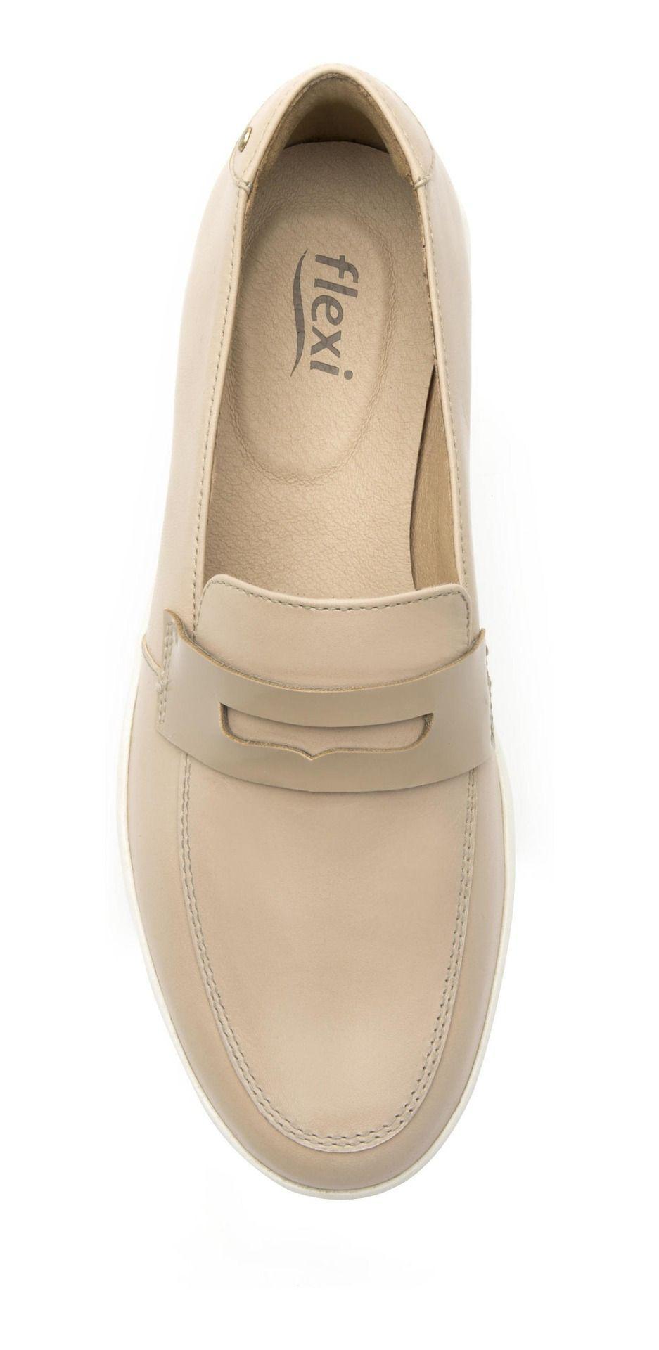 Zapato Mujer Charis 109403 Beige Flexi-5