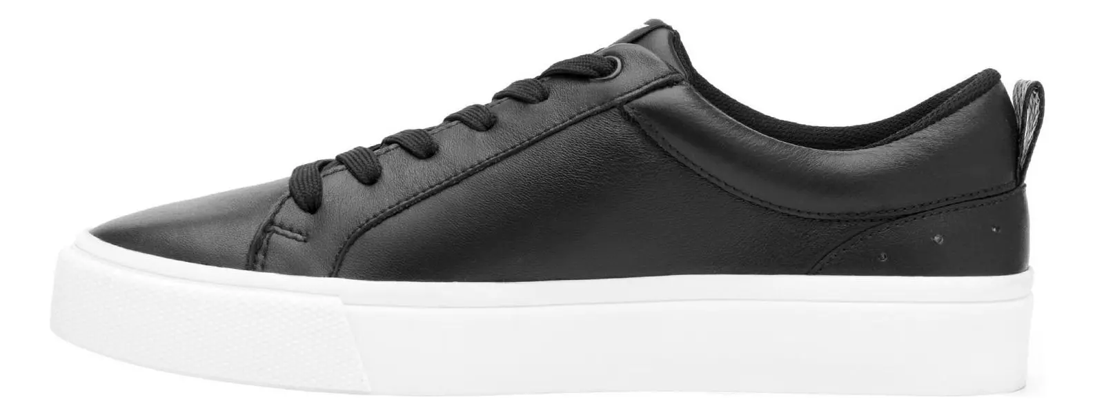 Zapatilla Mujer Cuero Nikia Negro Flexi-2
