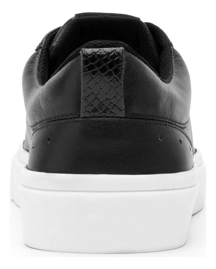 Zapatilla Mujer Cuero Nikia Negro Flexi-5