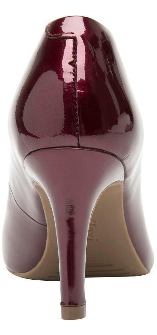 Zapato Mujer Cuero Idris Rojo Osc. Flexi-4