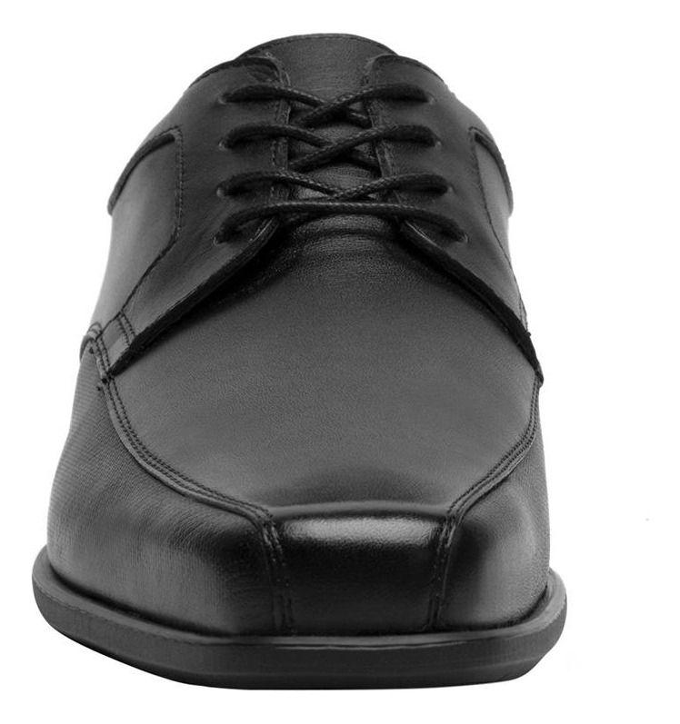 Zapato Hombre Cuero Salamanca Negro Flexi-4