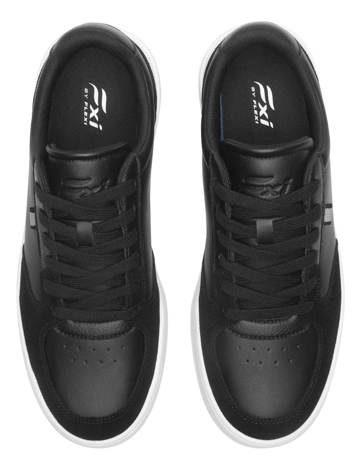 Zapatilla Hombre Cardiff 417501 Negro Flexi-5