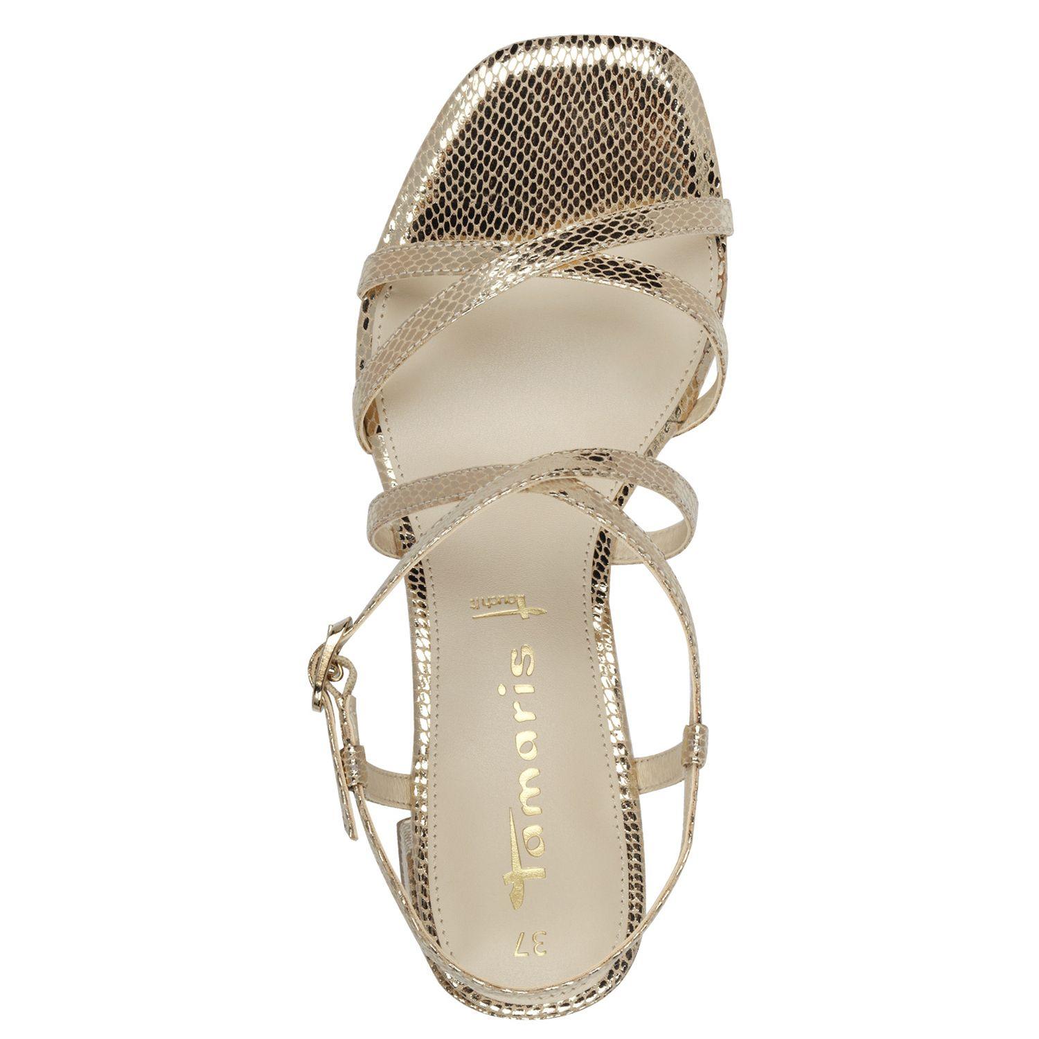 Sandalia Mujer 28204-42 Dorada  Tamaris-5