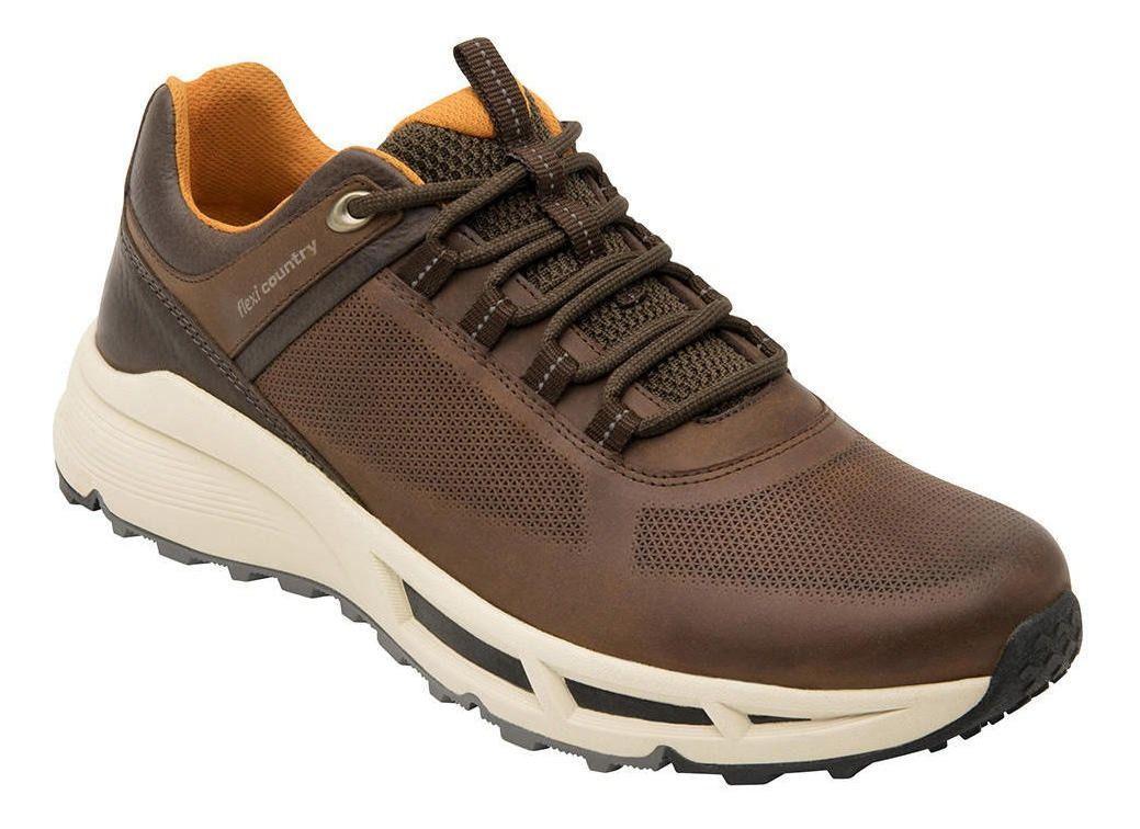 Zapato hombre klimber 410903 chocolate Flexi-3