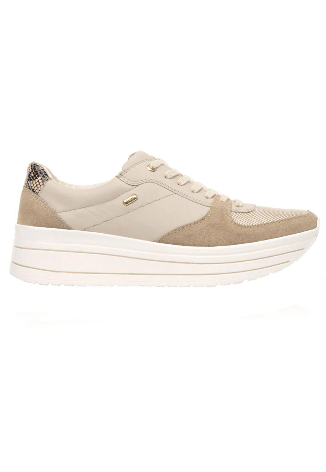 Zapatilla Flexi Mujer Alanis Beige-0