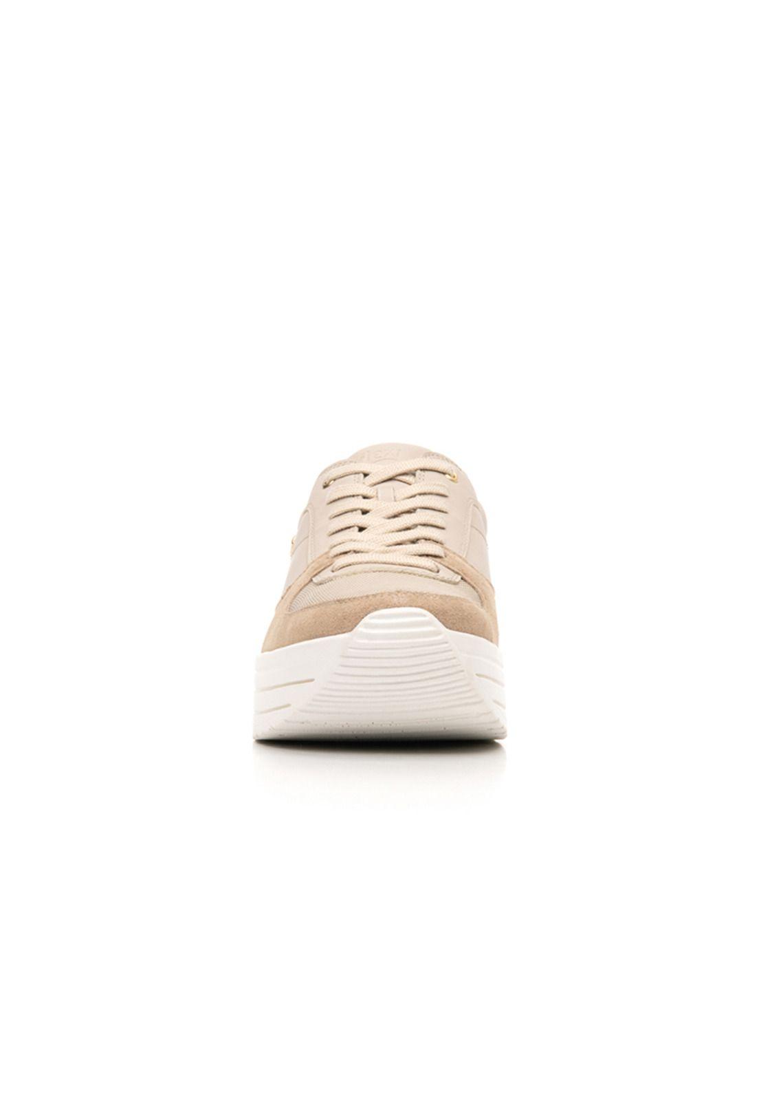 Zapatilla Flexi Mujer Alanis Beige-3