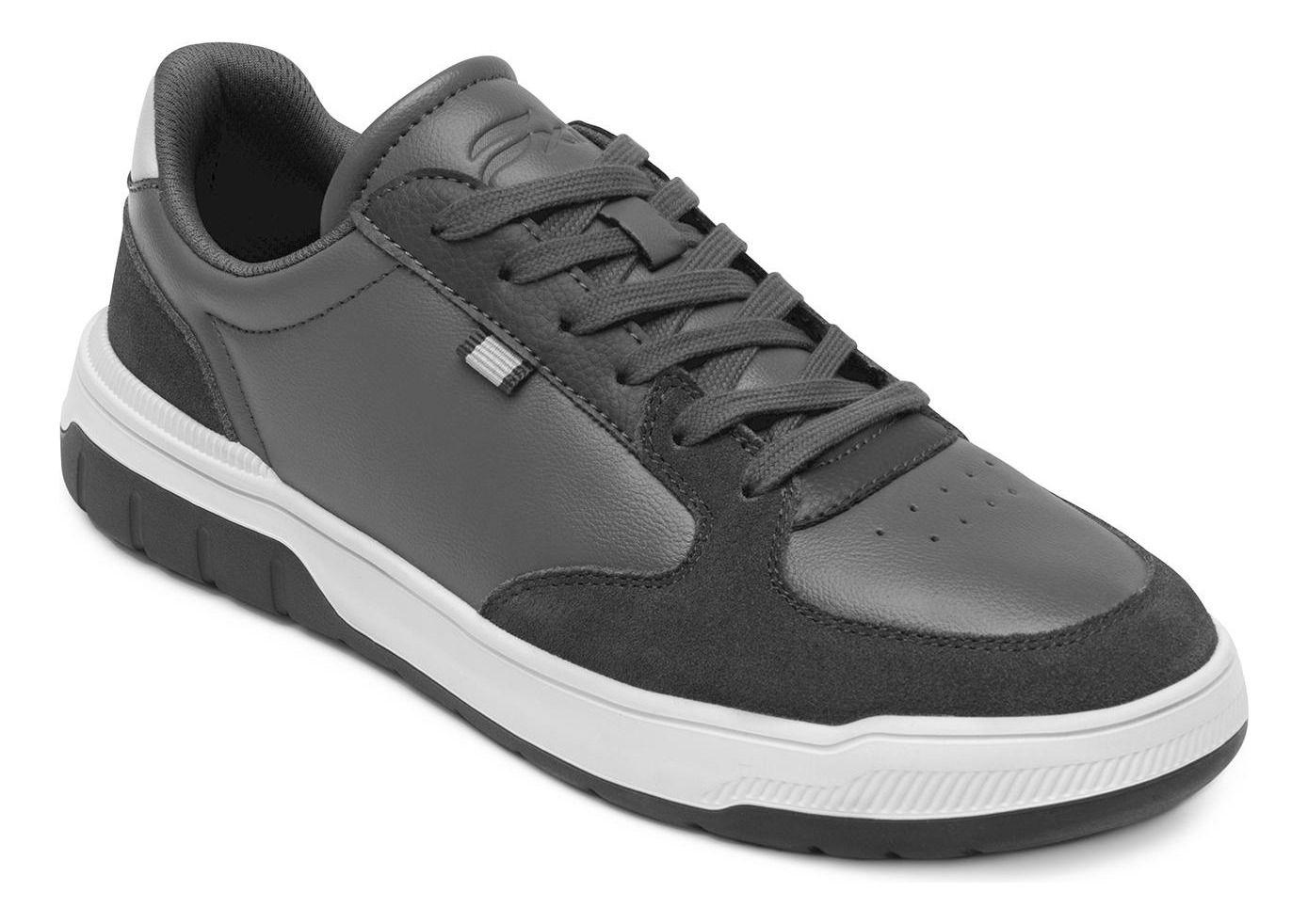 Zapatilla Hombre Cardiff 417501 Gris Flexi-1