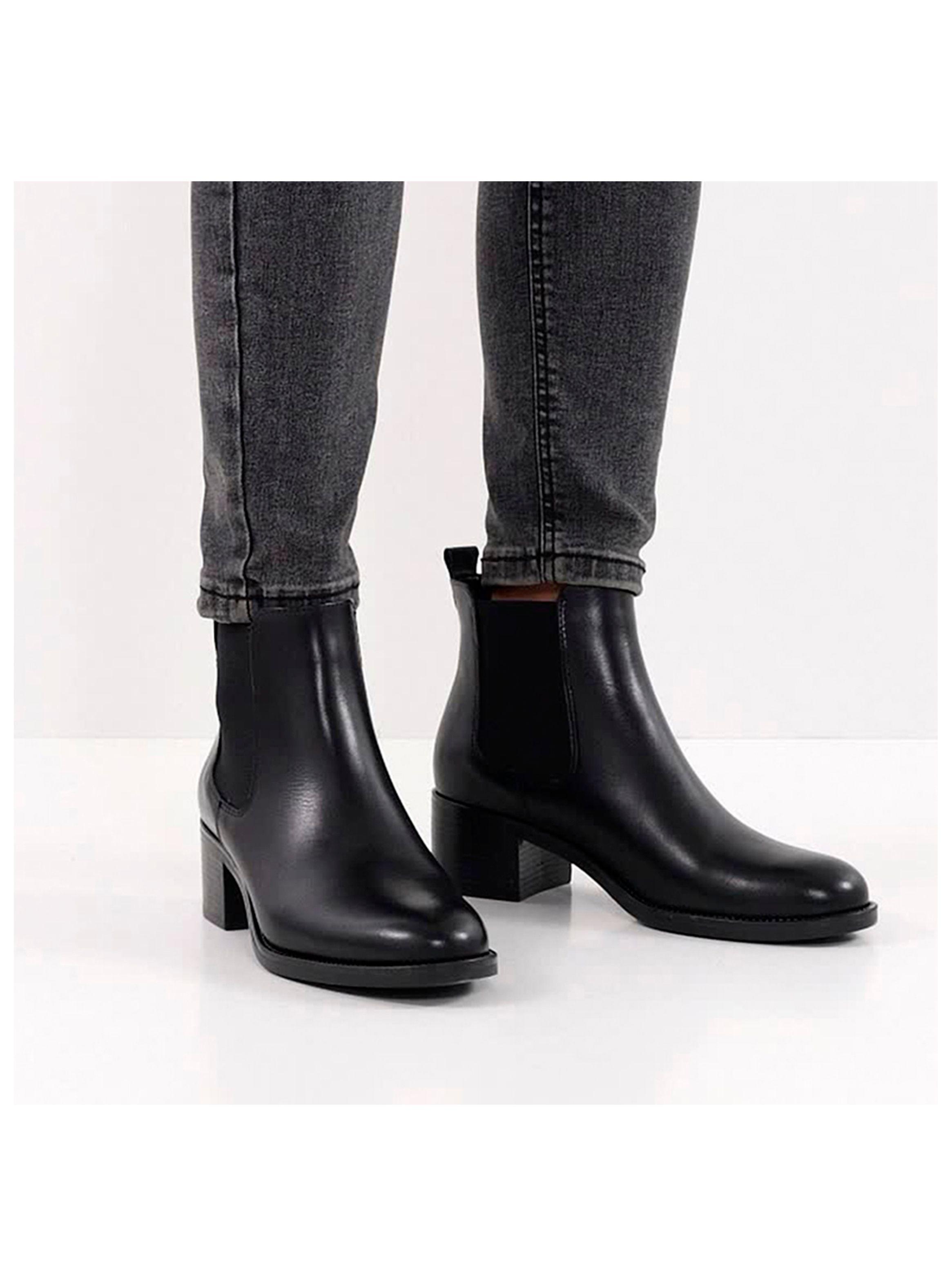 Botín Mujer 25026-41 Negro-3