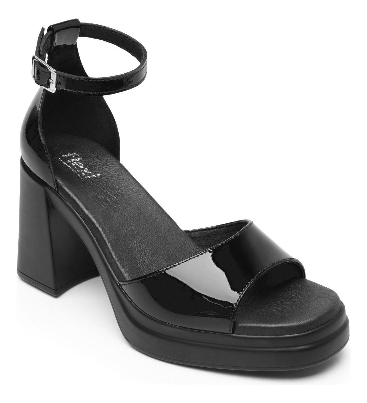 Sandalia Mujer Roraima 127602 Negro Flexi-2