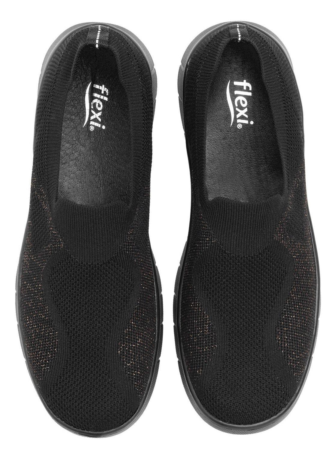 Zapatilla Mujer Ashley 125601 Negro Flexi-5