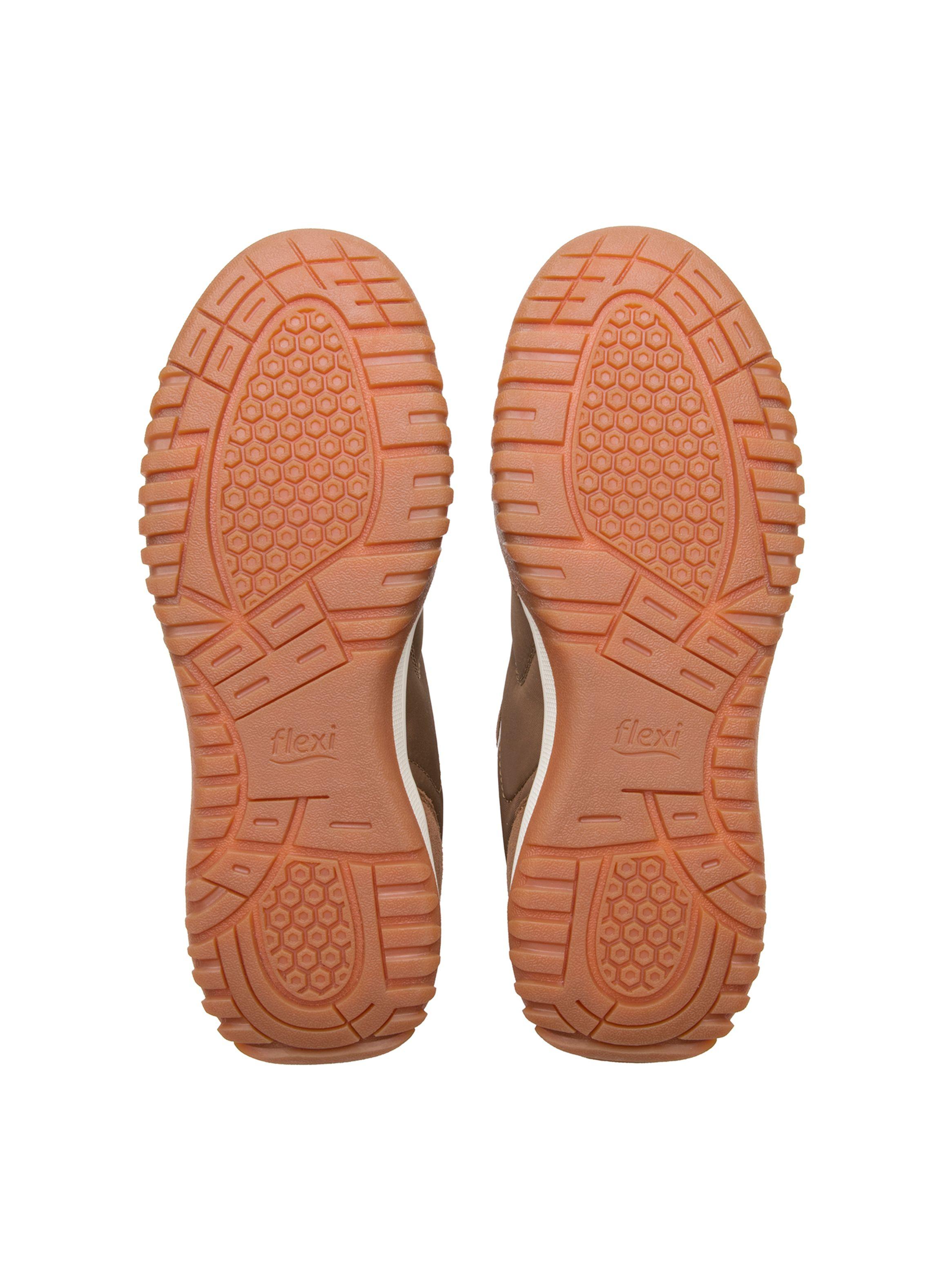 Zapatilla Mujer Naoki 138502 Camel Flexi-6