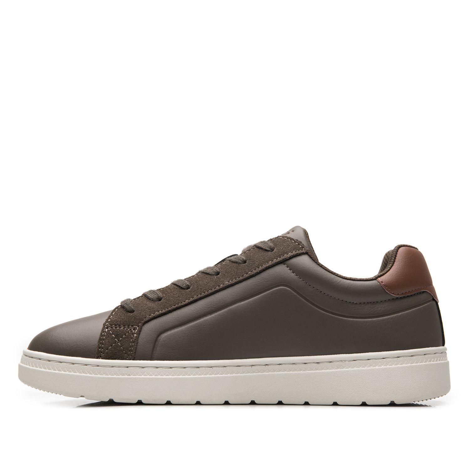 Zapatilla Hombre Apek 418306 Café Flexi-2