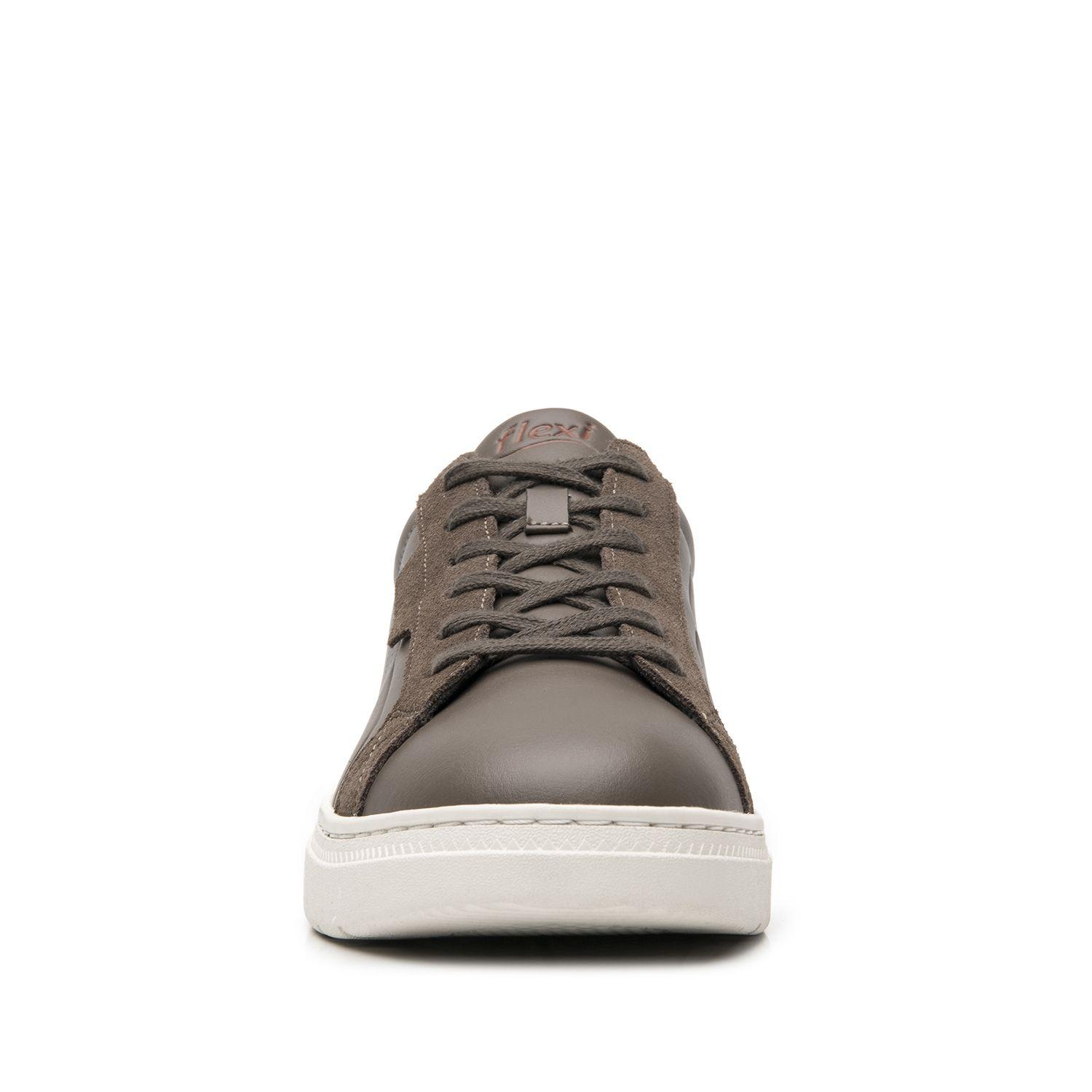 Zapatilla Hombre Apek 418306 Café Flexi-3