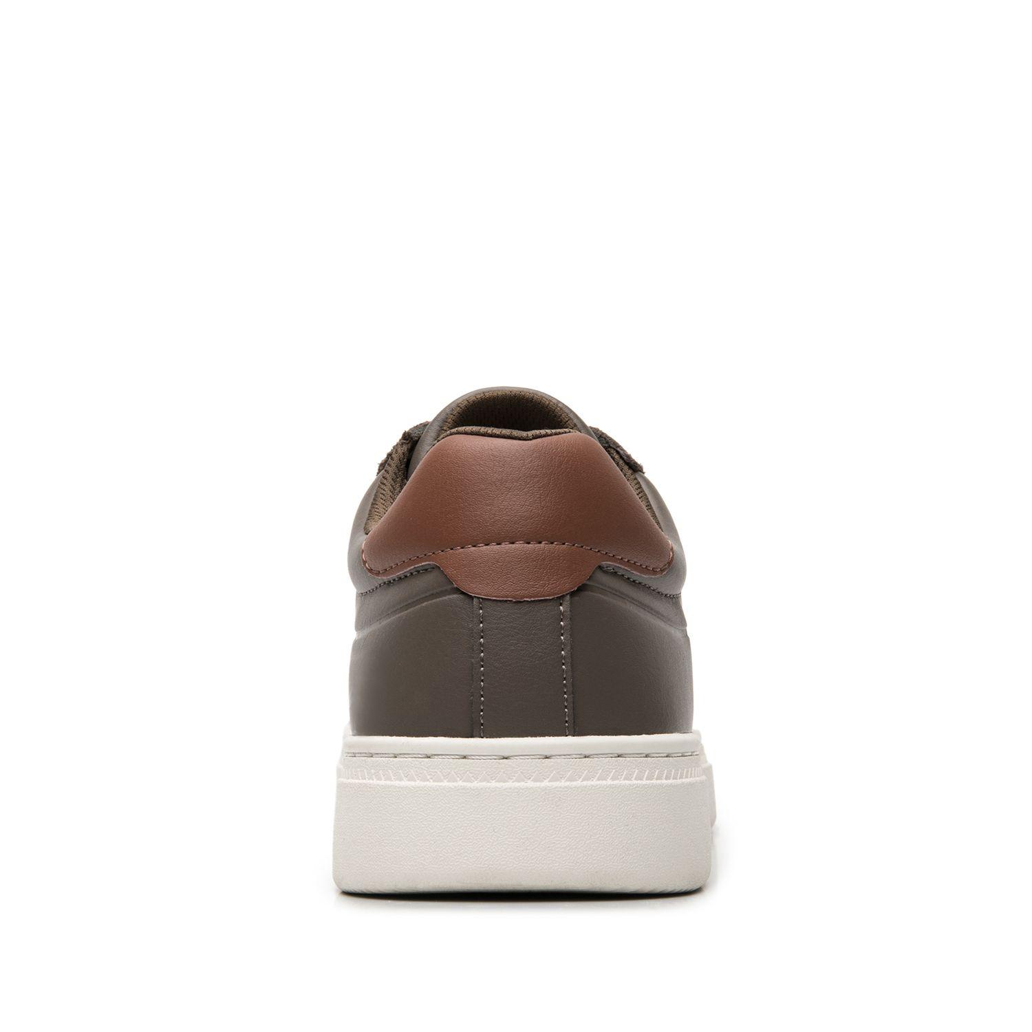 Zapatilla Hombre Apek 418306 Café Flexi-4