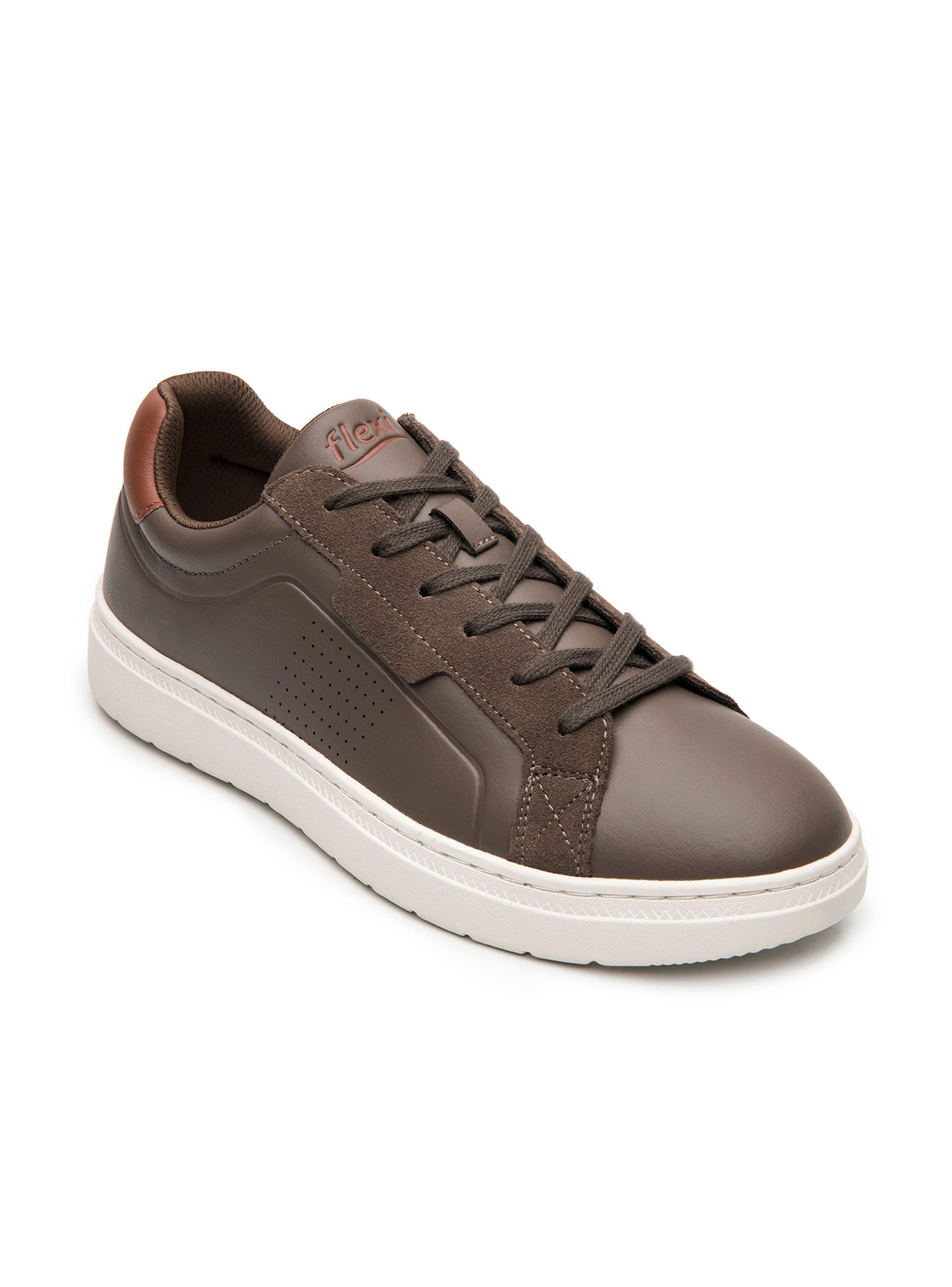 Zapatilla Hombre Apek 418306 Café-1