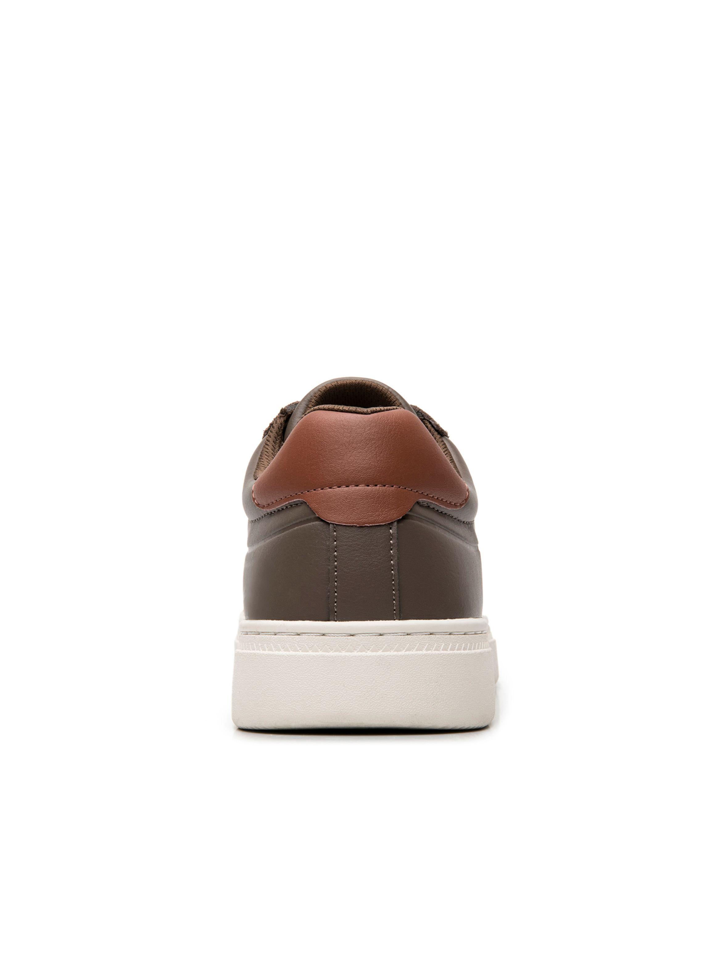 Zapatilla Hombre Apek 418306 Café-4