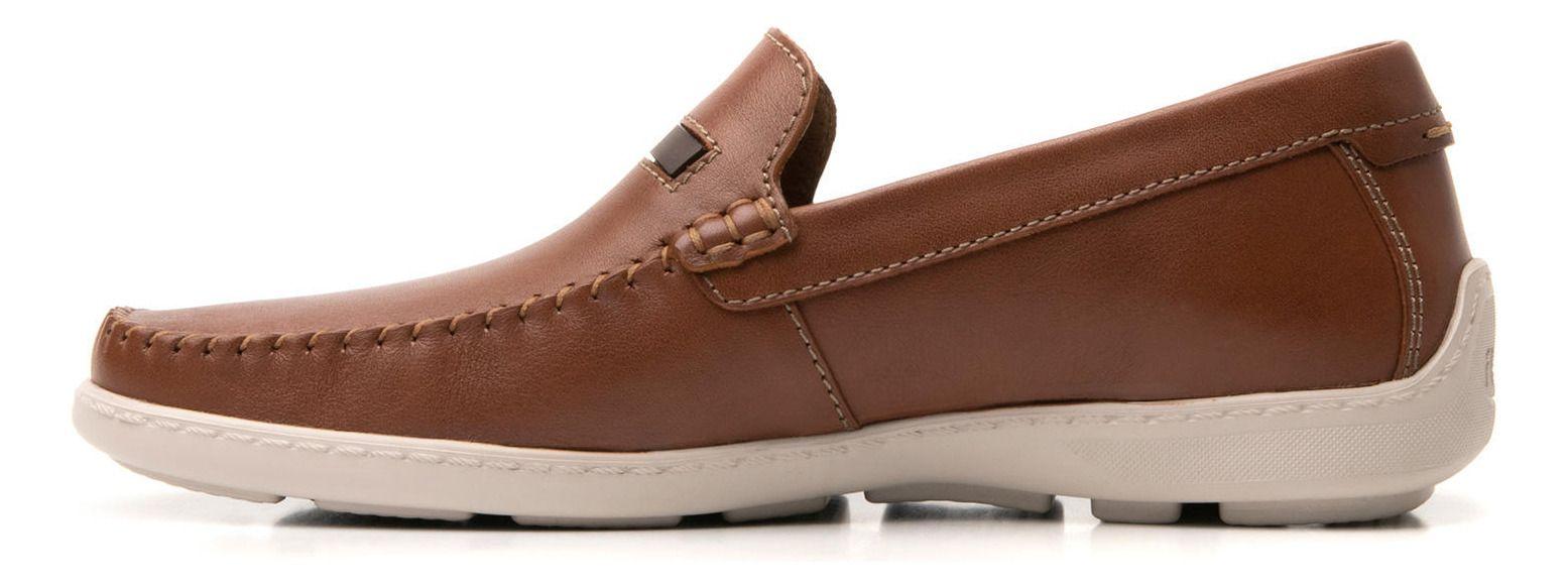 Mocasín Hombre Cuero Barbados Café Flexi-2