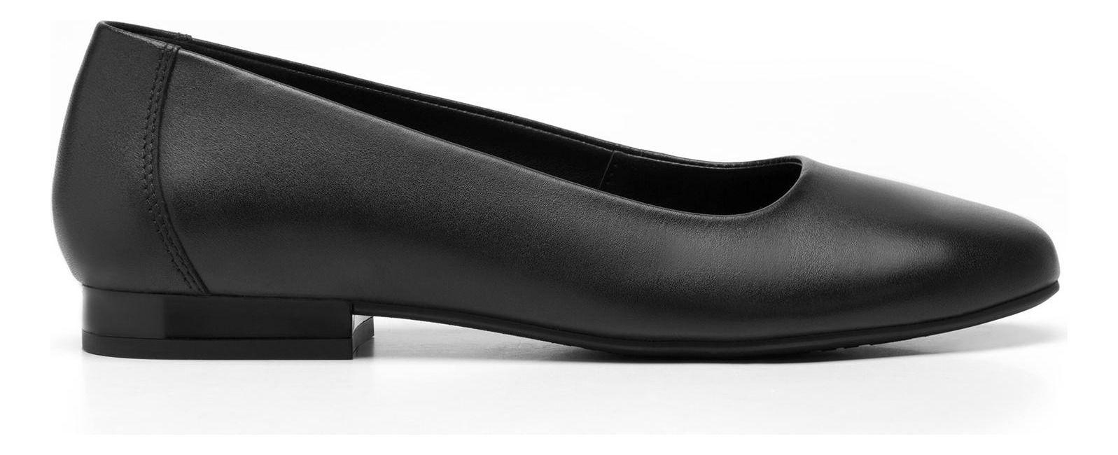 Ballerina Mujer Cuero Kirsten 119901 Negro Flexi-2