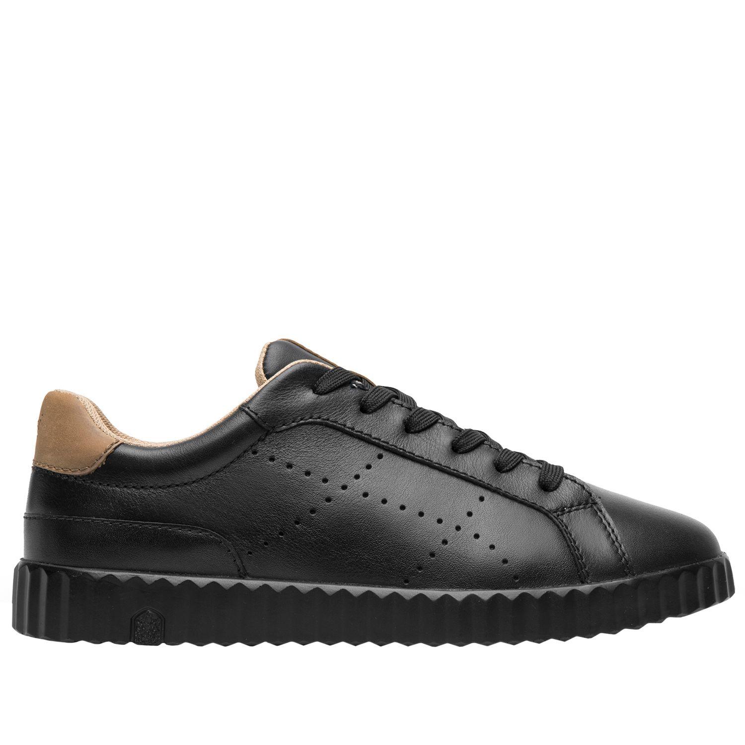 Zapatilla Hombre Poarch 420401 Negro Flexi-0