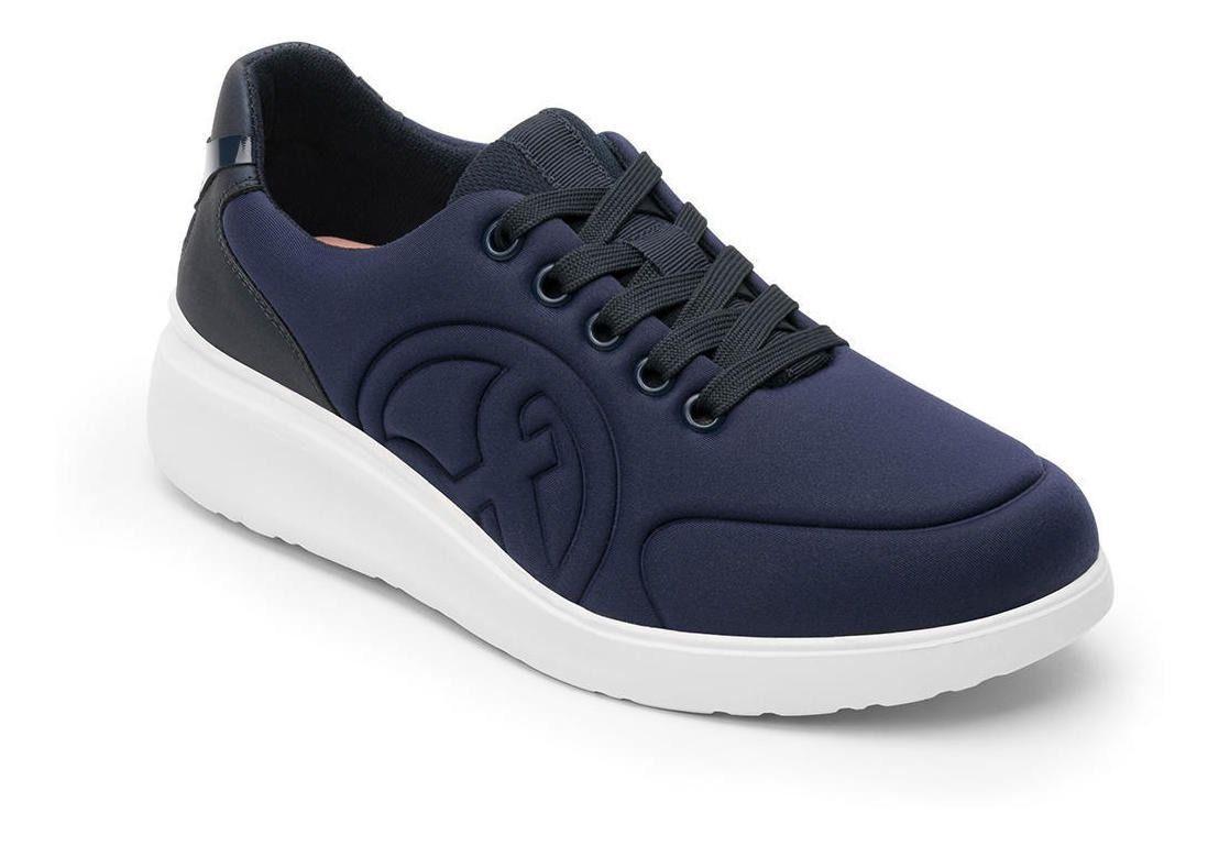 Zapatilla Mujer Tessa 101407 Azul Flexi-0