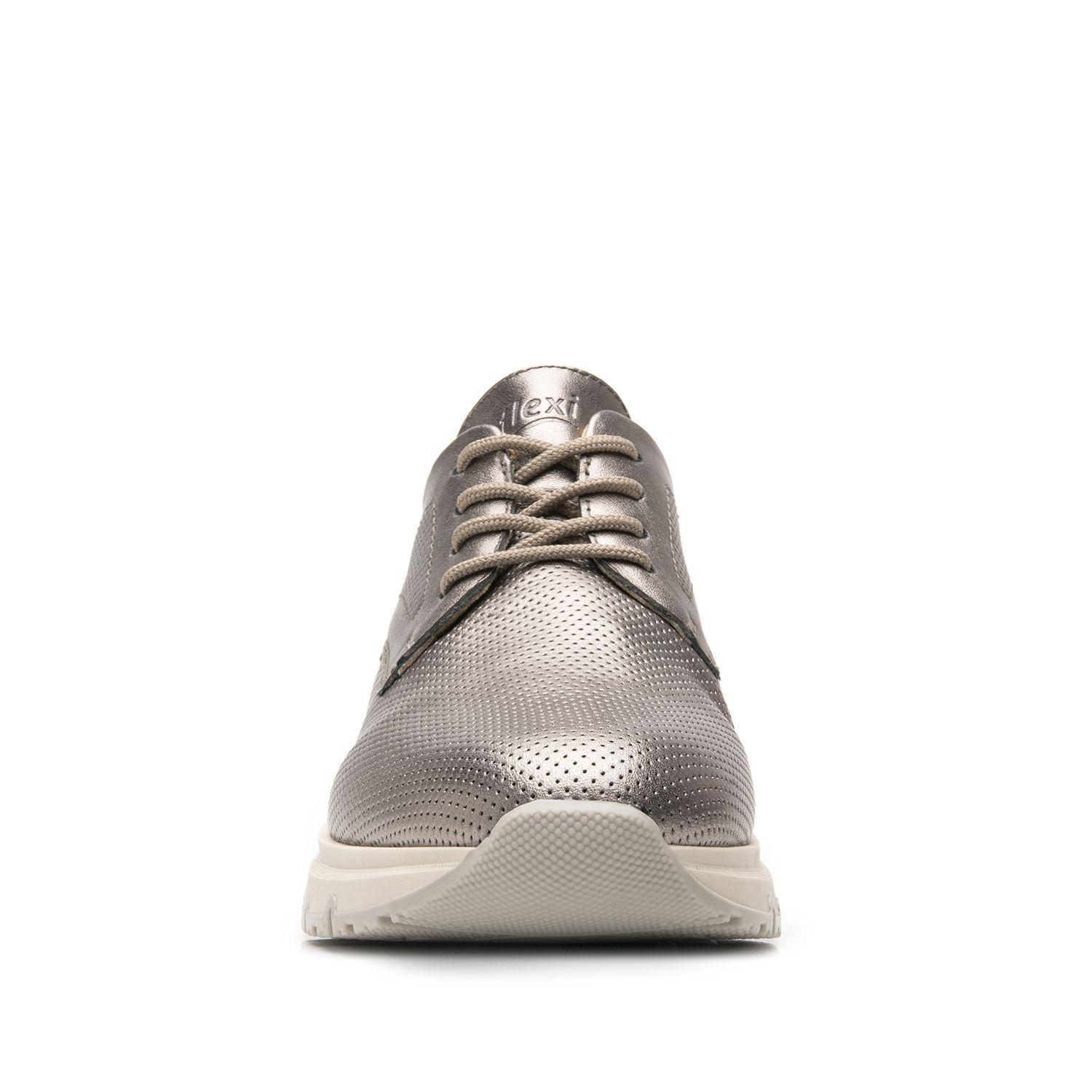 Zapatilla Mujer Mildred 137003 Dorada Flexi-3