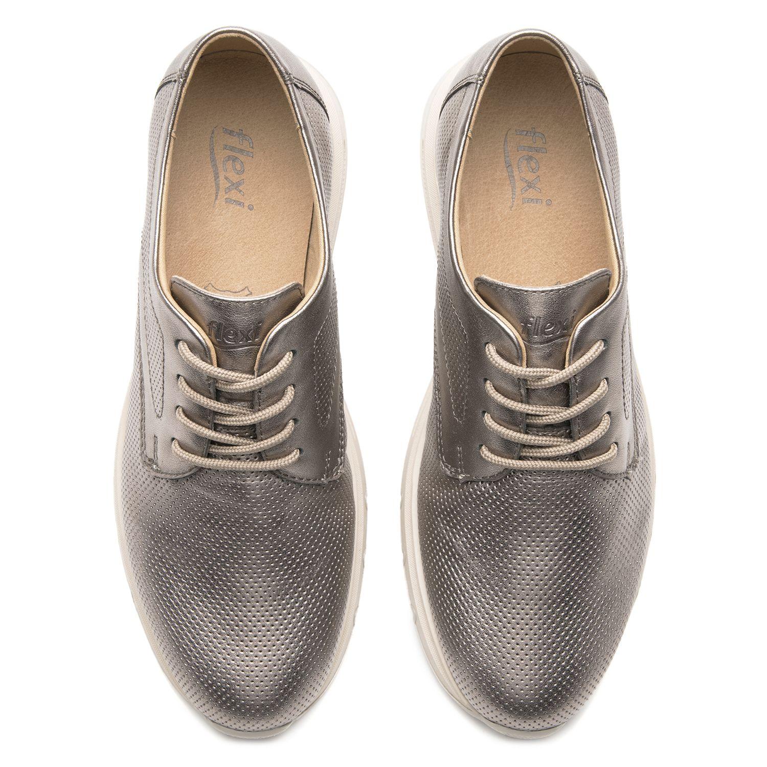 Zapatilla Mujer Mildred 137003 Dorada Flexi-5