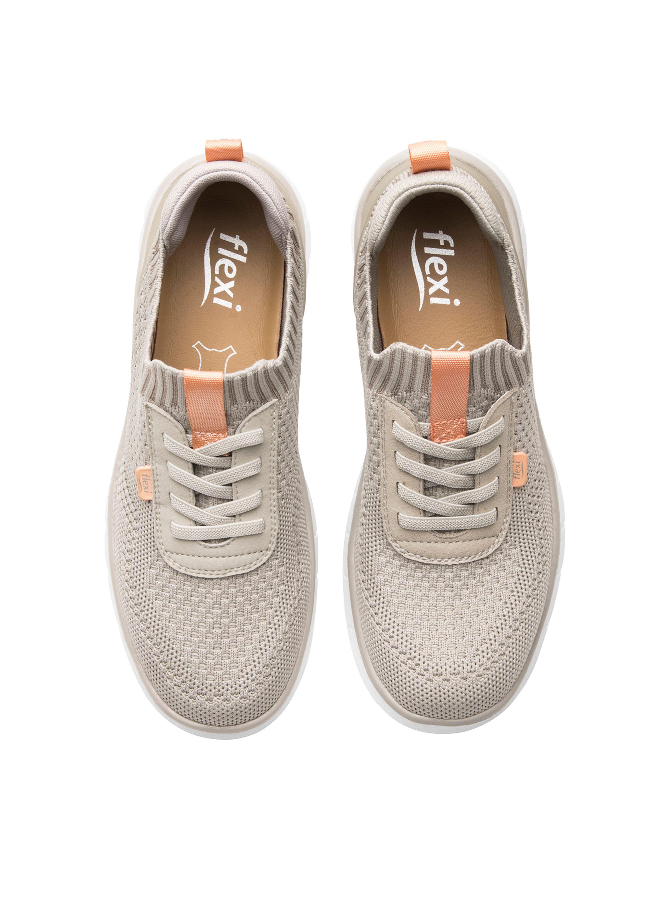 Zapatilla Mujer Ashley 125616 Beige-5