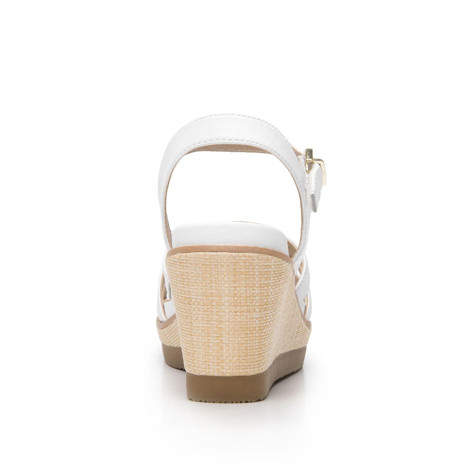 Sandalia Mujer Ester 135601 Blanca Flexi-3