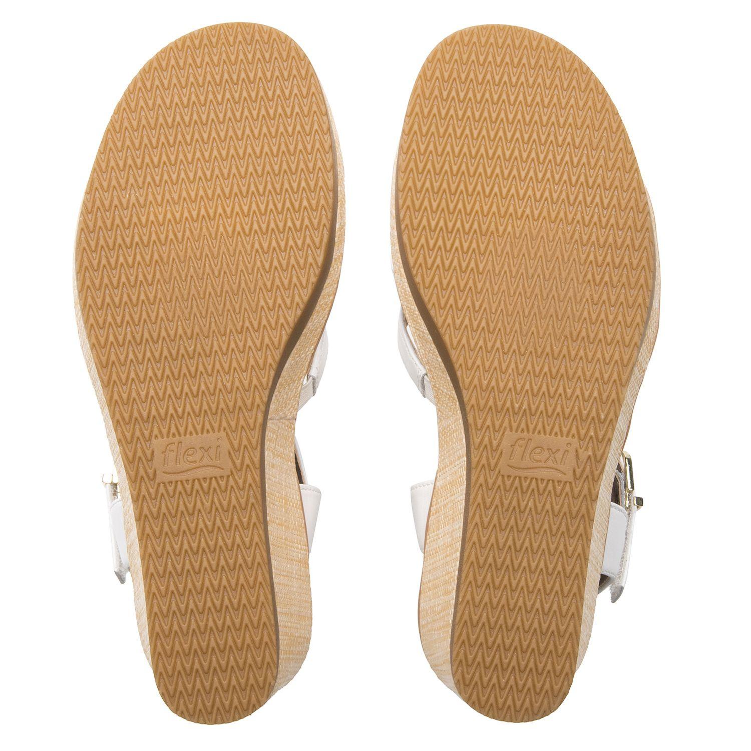 Sandalia Mujer Ester 135601 Blanca Flexi-6