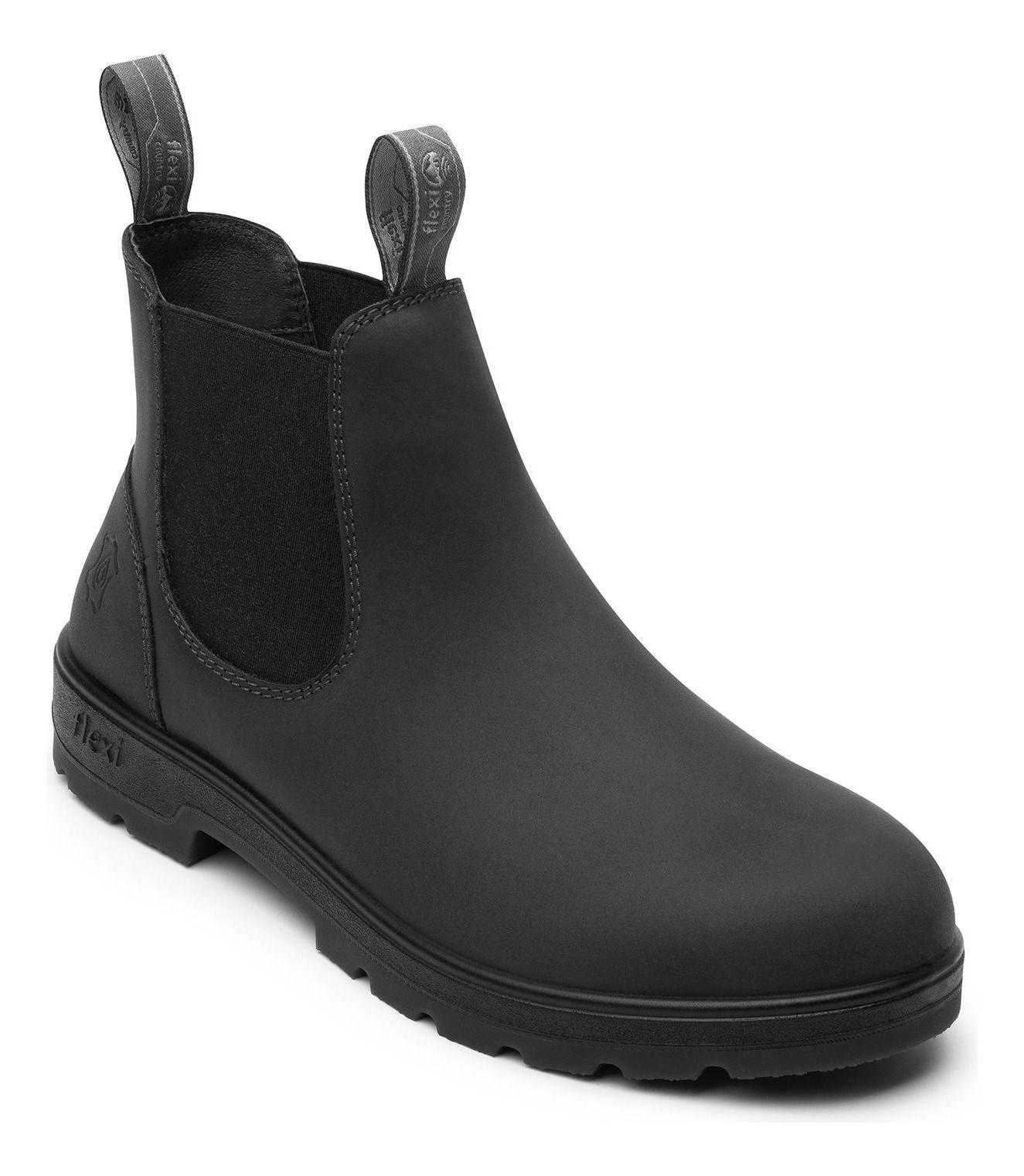 Botín Hombre Odyssey Odyssey Negro Flexi-1
