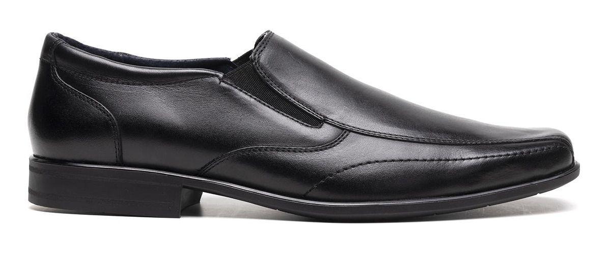 Zapato Hombre Cuero Salamanca Negro Flexi-5