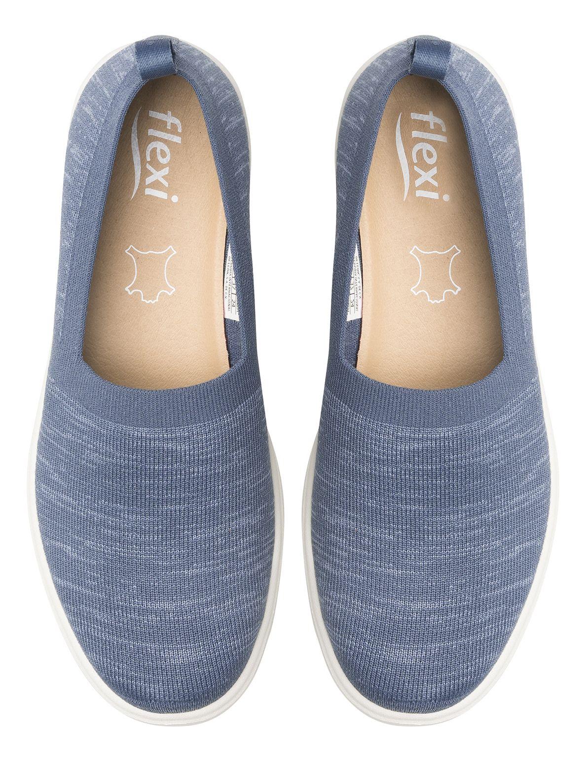 Zapatilla Mujer Grecya 104918 Azul Flexi-5