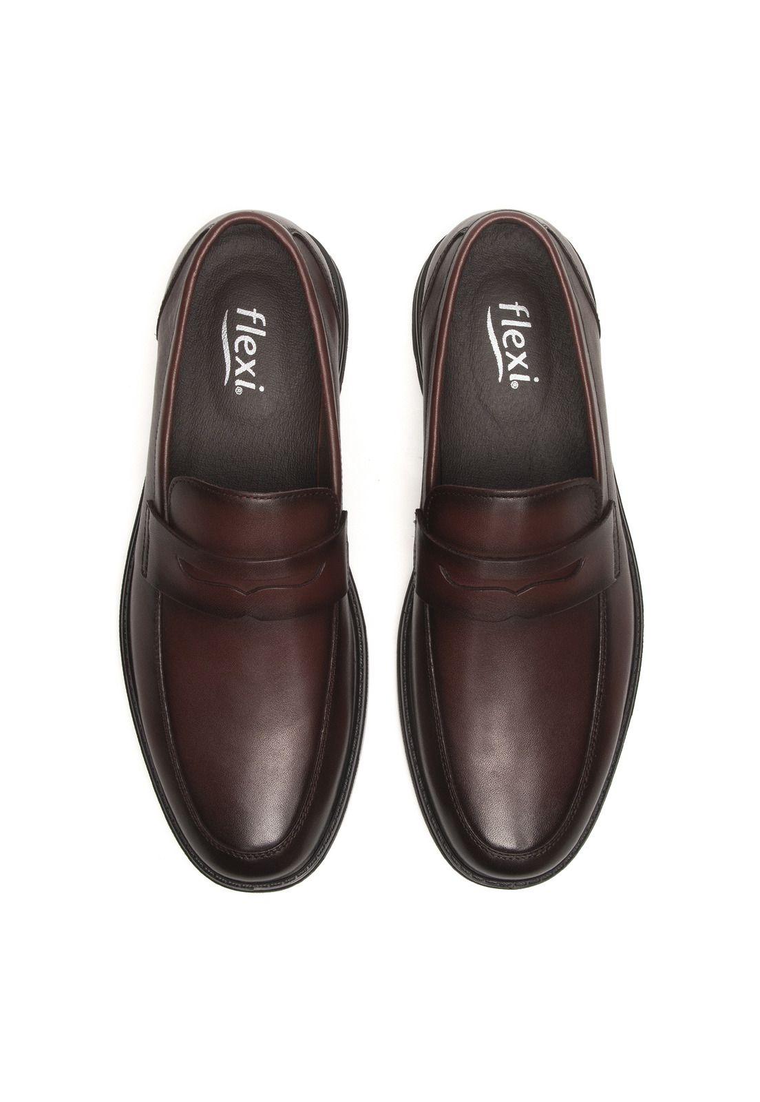 Mocasín Hombre Renan 417703 Café Flexi-5