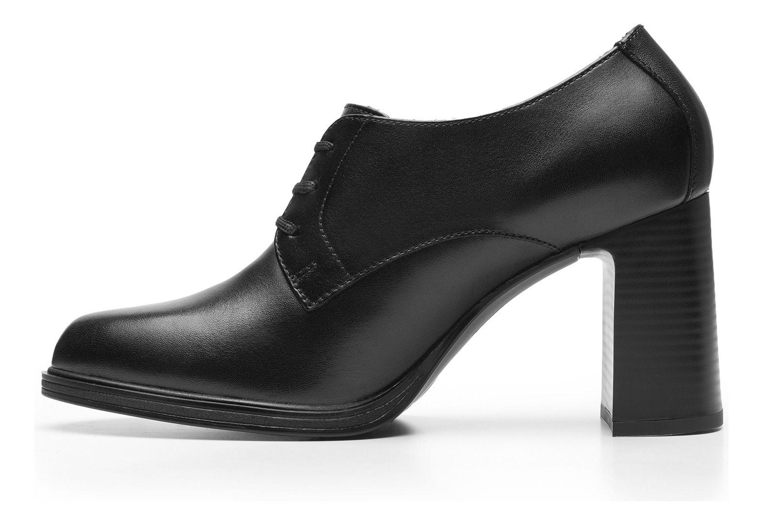 Bootie Mujer Mariela 130602 Negro Flexi-2