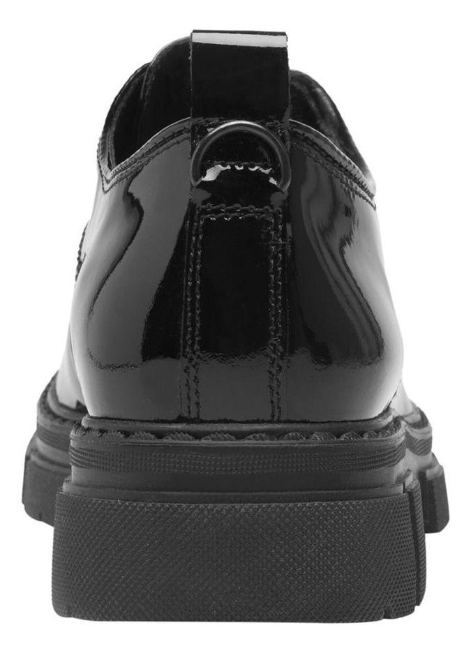 Mocasín Mujer Cuero Dune 124603 Negro Flexi-4