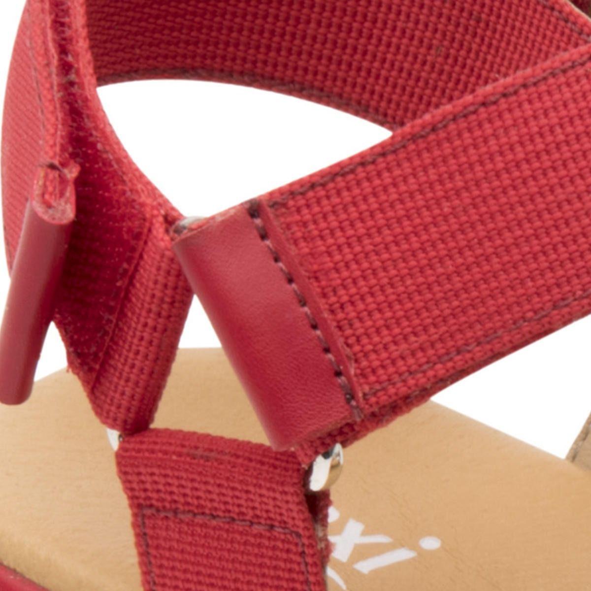 Sandalia mujer amarilis 106513 rojo Flexi-1