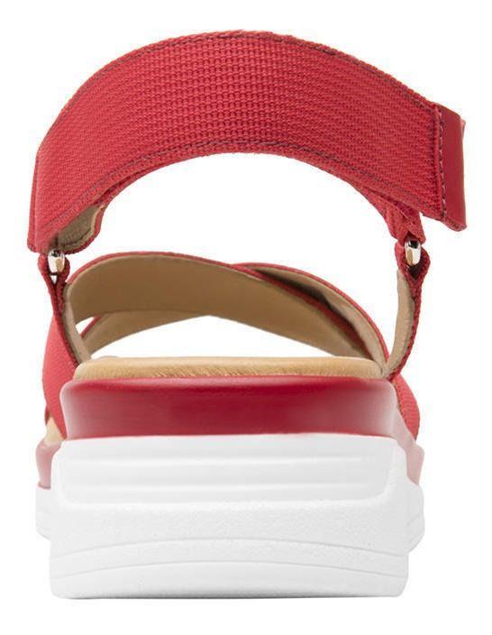 Sandalia mujer amarilis 106513 rojo Flexi-4