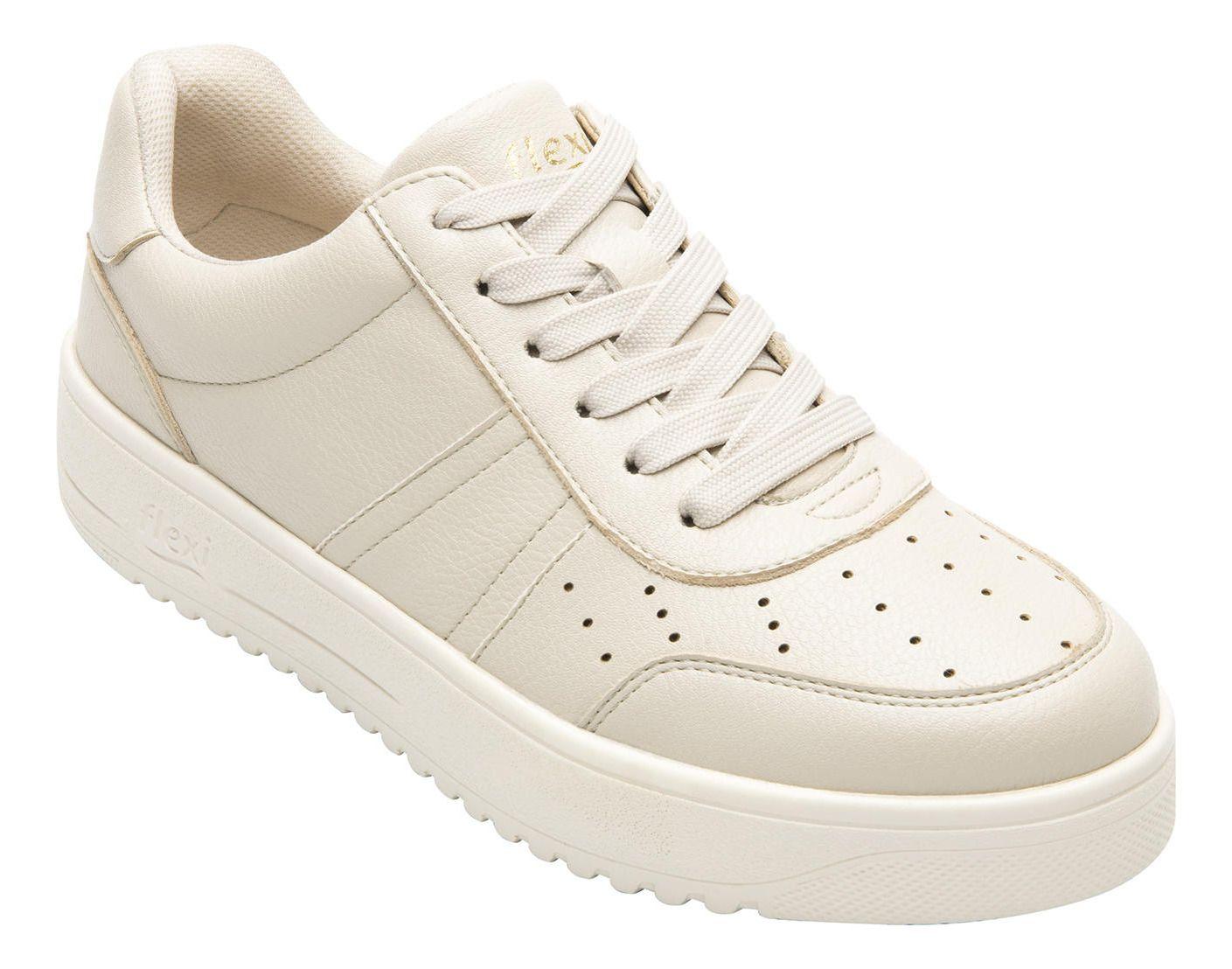 Zapatilla Mujer Jessy 103504 Beige Flexi-1