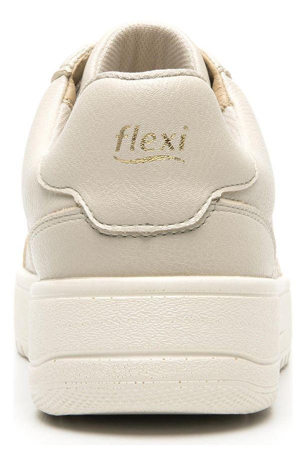 Zapatilla Mujer Jessy 103504 Beige Flexi-4