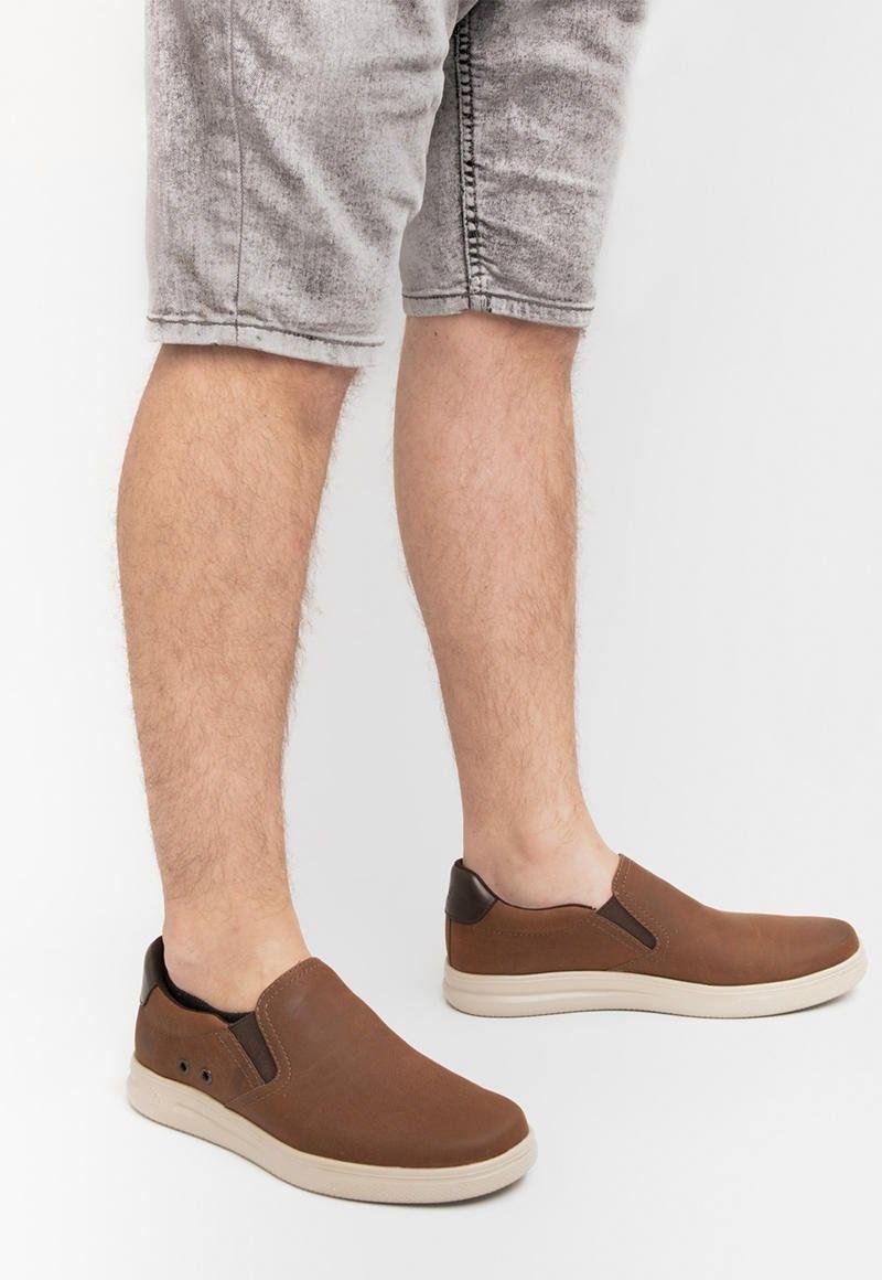 Zapatilla Hombre Griezman Café Flexi-4
