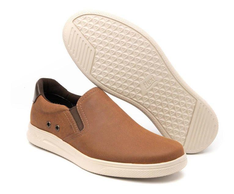 Zapatilla Hombre Griezman Café Flexi-5
